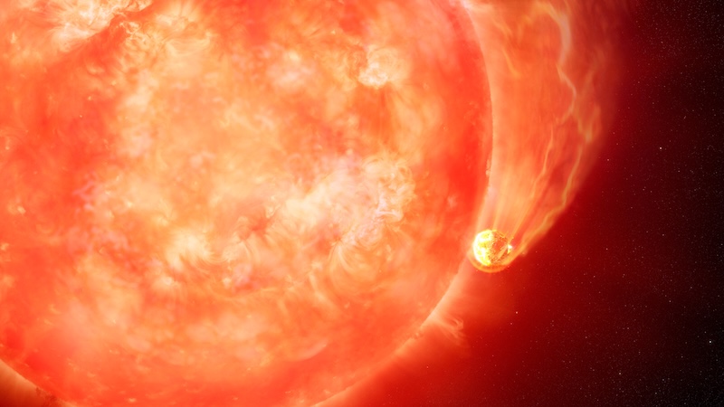 Dying old stars destroy their planets, new research shows