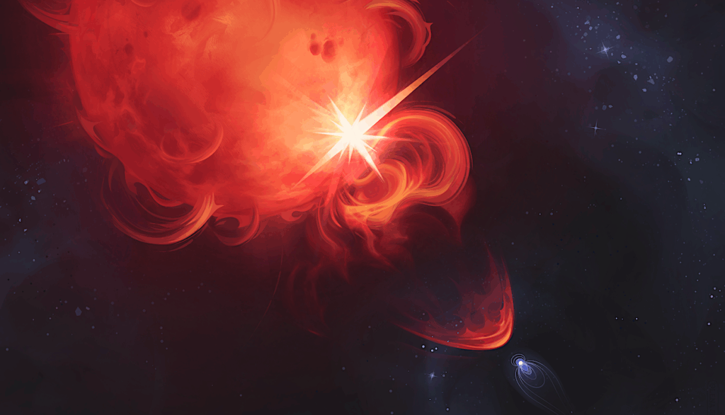 First Confirmed Sighting Of Explosive Burst On Nearby Star