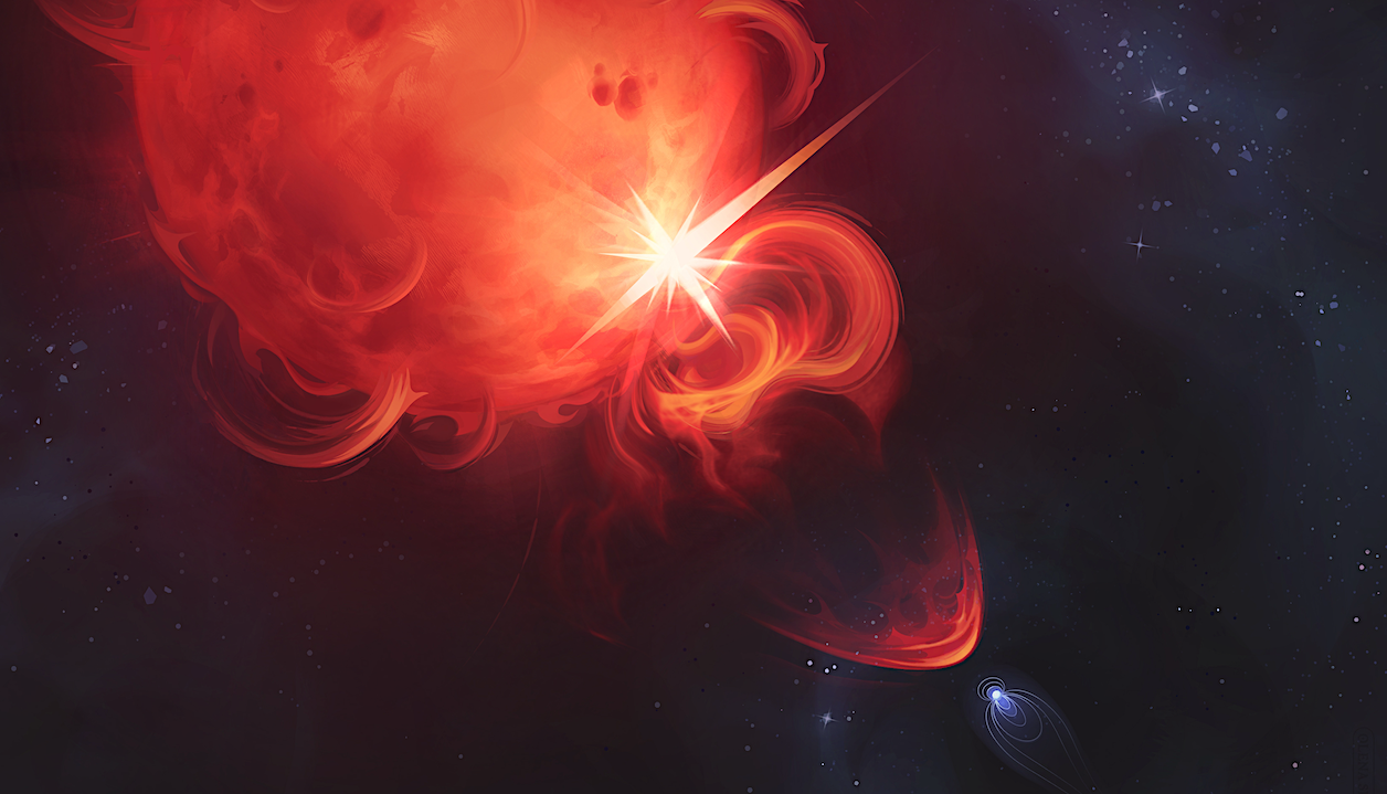 First Confirmed Sighting Of Explosive Burst On Nearby Star