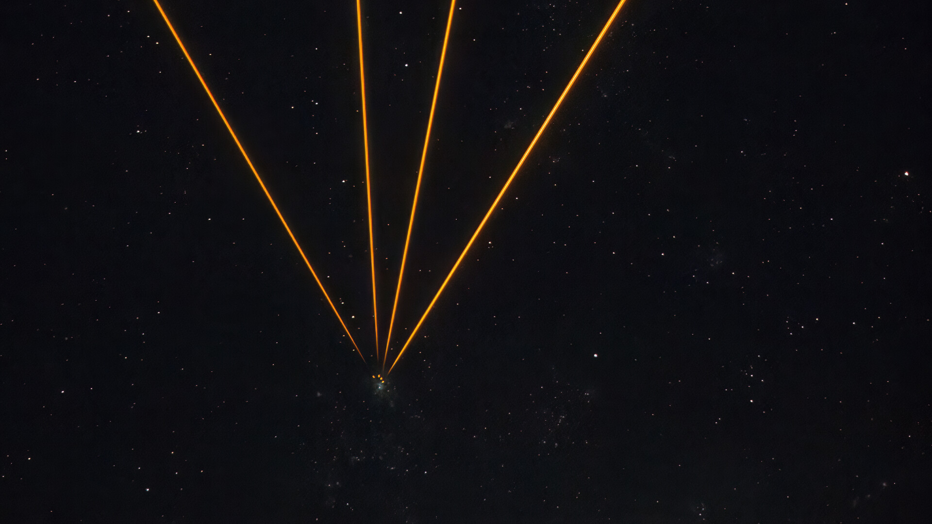 Lasers target the Tarantula Nebula with 'artificial stars' | Space photo of the day for Nov. 19, 2025