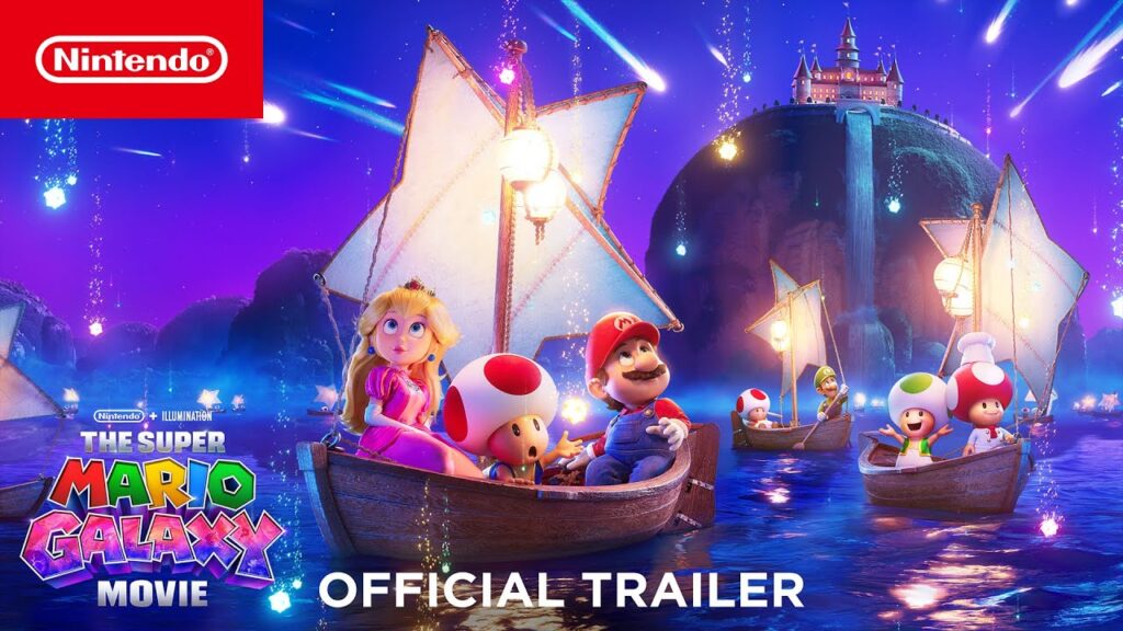 Mario and Peach go planet-hopping in 1st trailer for 'The Super Mario Galaxy Movie' (video)