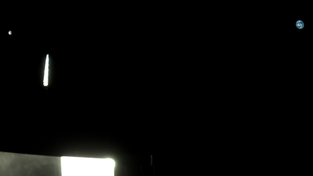 NASA probe captures stunning photos of Earth and moon on the way to infamous asteroid Apophis