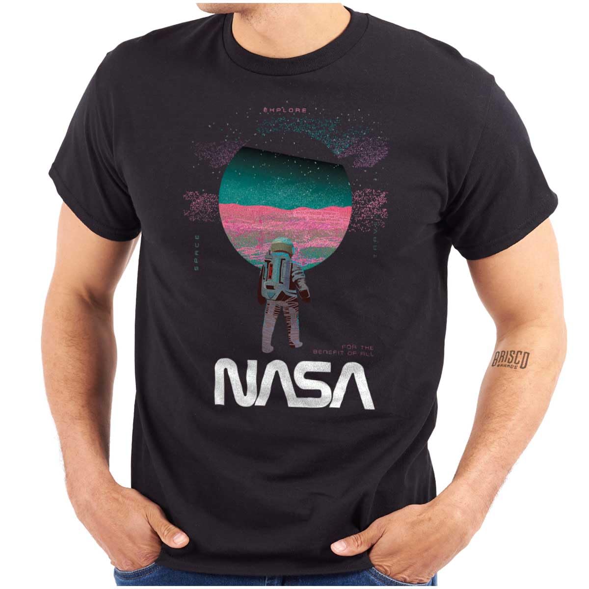 NASA Space Force Planet Mars Mission Graphic T Shirt Men or Women