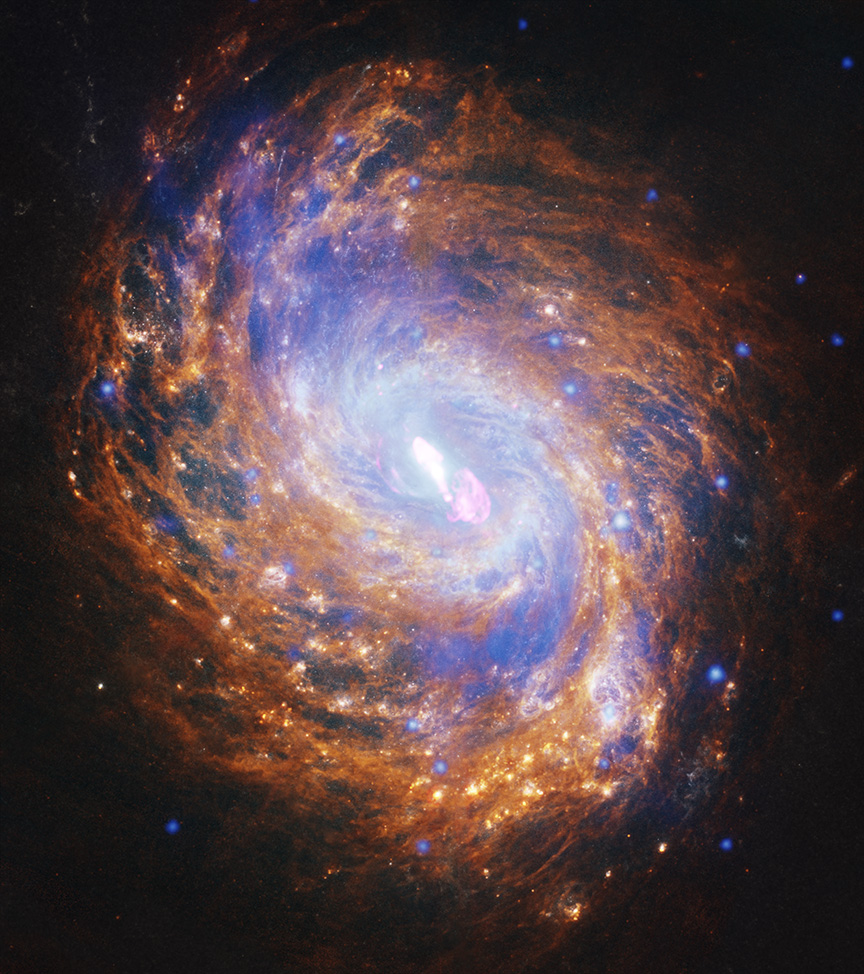 NASA Telescopes View Spiral Galaxy