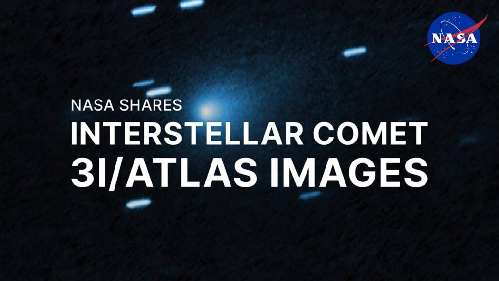 NASA will unveil new images of interstellar comet 3I/ATLAS on Nov. 19. Here's how to watch live