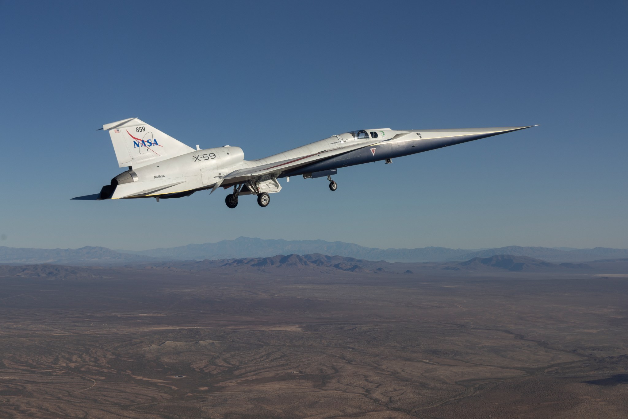 NASA’s Quesst Mission Marks X-59’s Historic First Flight