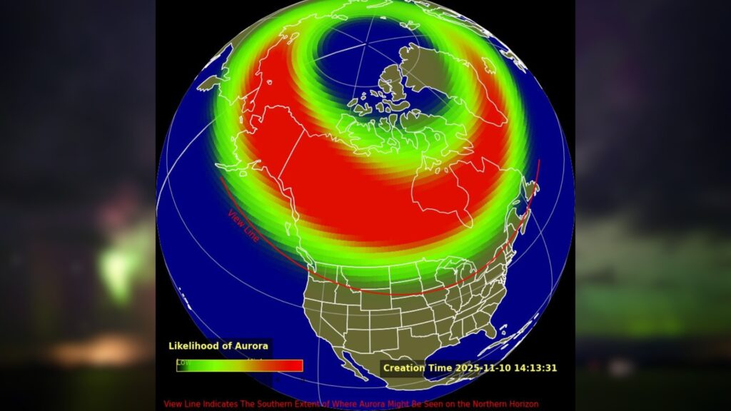 Northern lights may be visible in 15 US states tonight