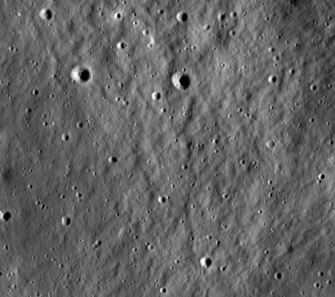 Scientists just discovered a new crater on the moon — they call it a 'freckle'