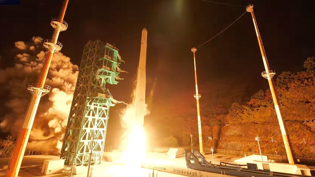 South Korea launches Earth-observation satellite on homegrown Nuri rocket