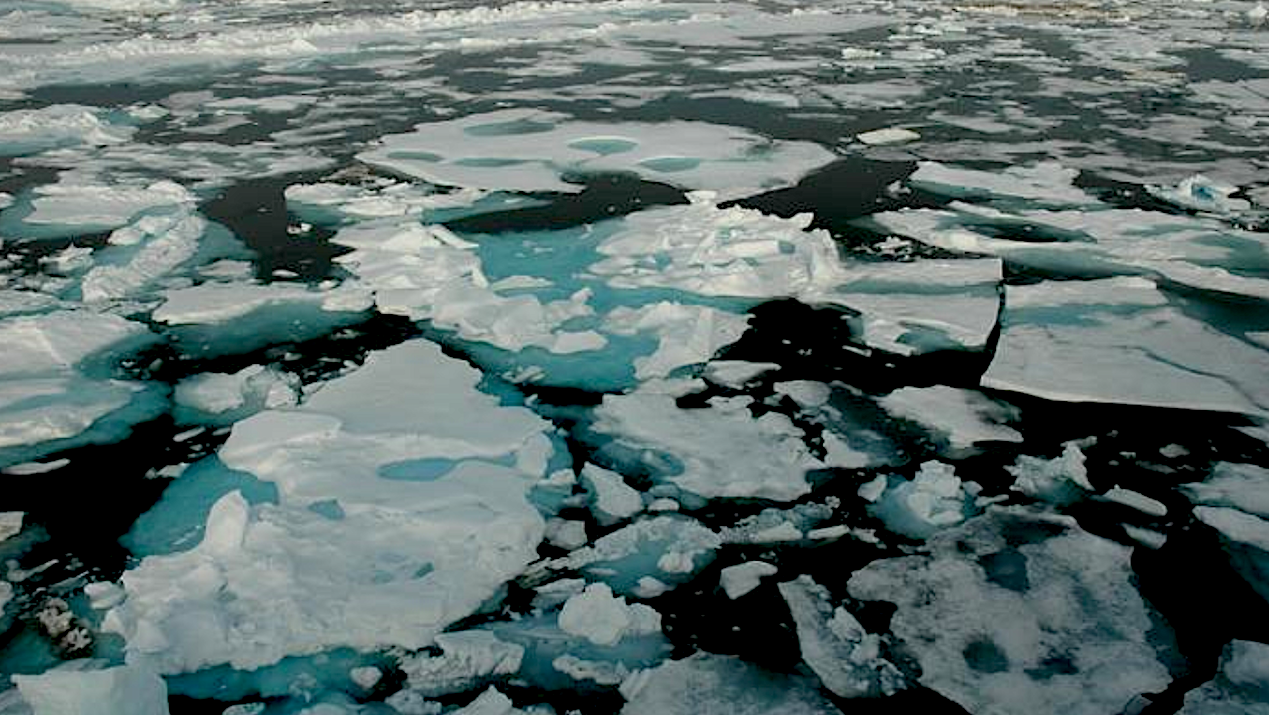 Space Dust Reveals Arctic Ice Conditions Before Satellite Imaging