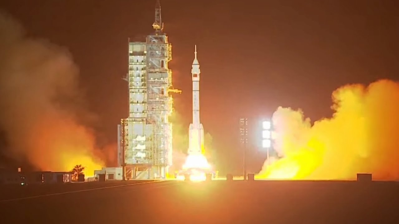 Watch China launch 3 astronauts toward its Tiangong space station today