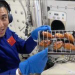 Watch Chinese astronauts enjoy '1st ever space BBQ' from Tiangong's brand-new oven (video)
