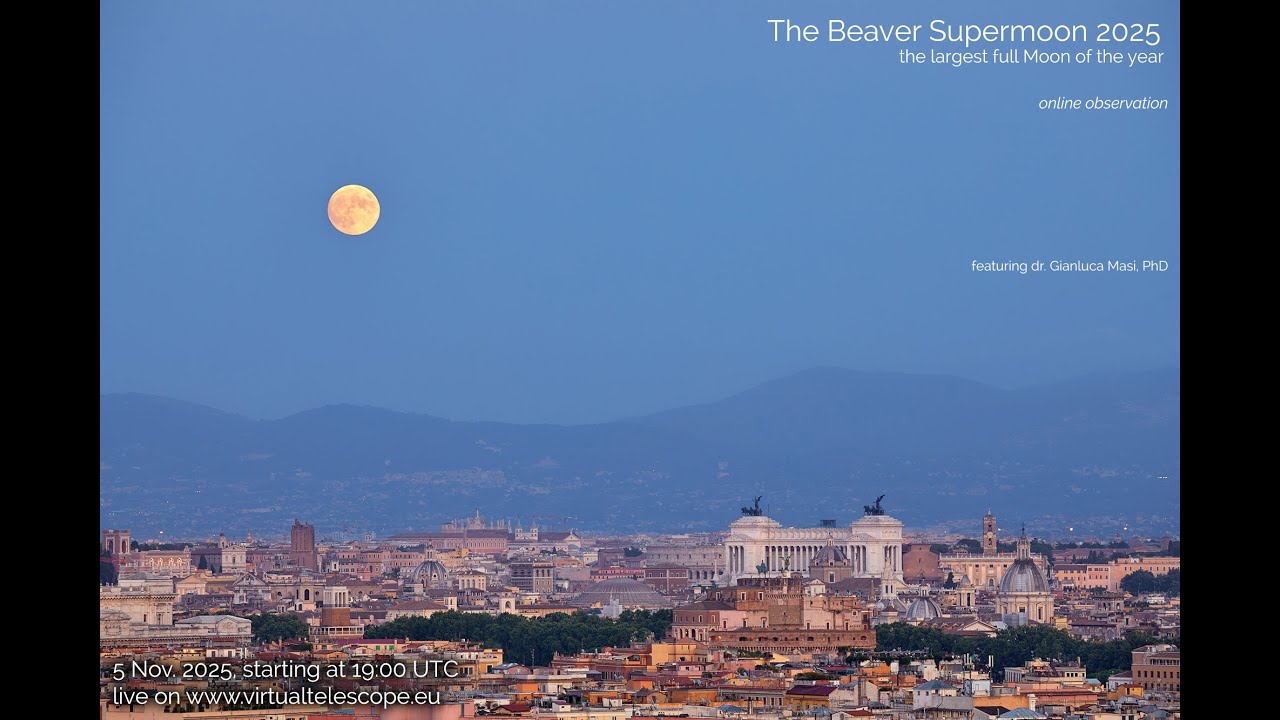 Watch the biggest and brightest full moon of 2025 shine today with this free supermoon livestream