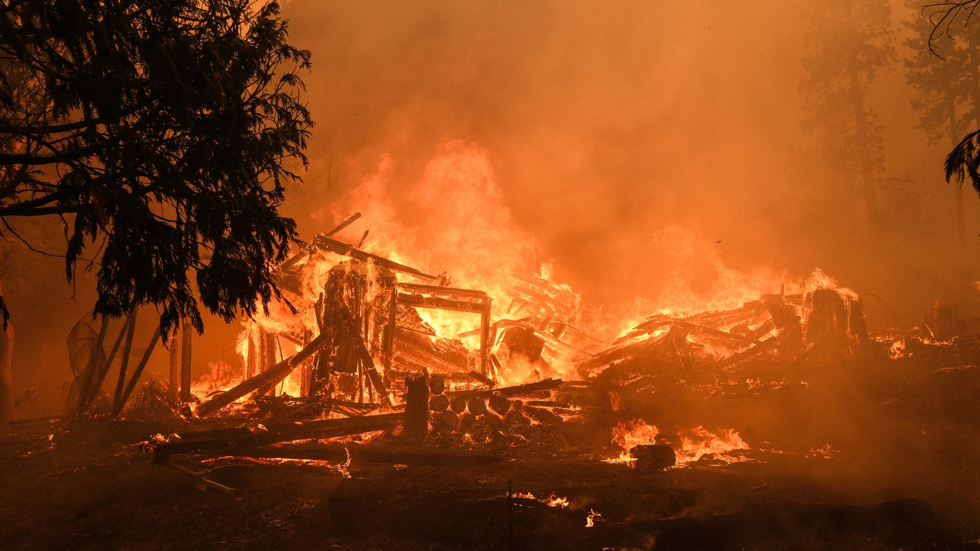 Wildfires are getting more intense around the world due to human-driven climate change