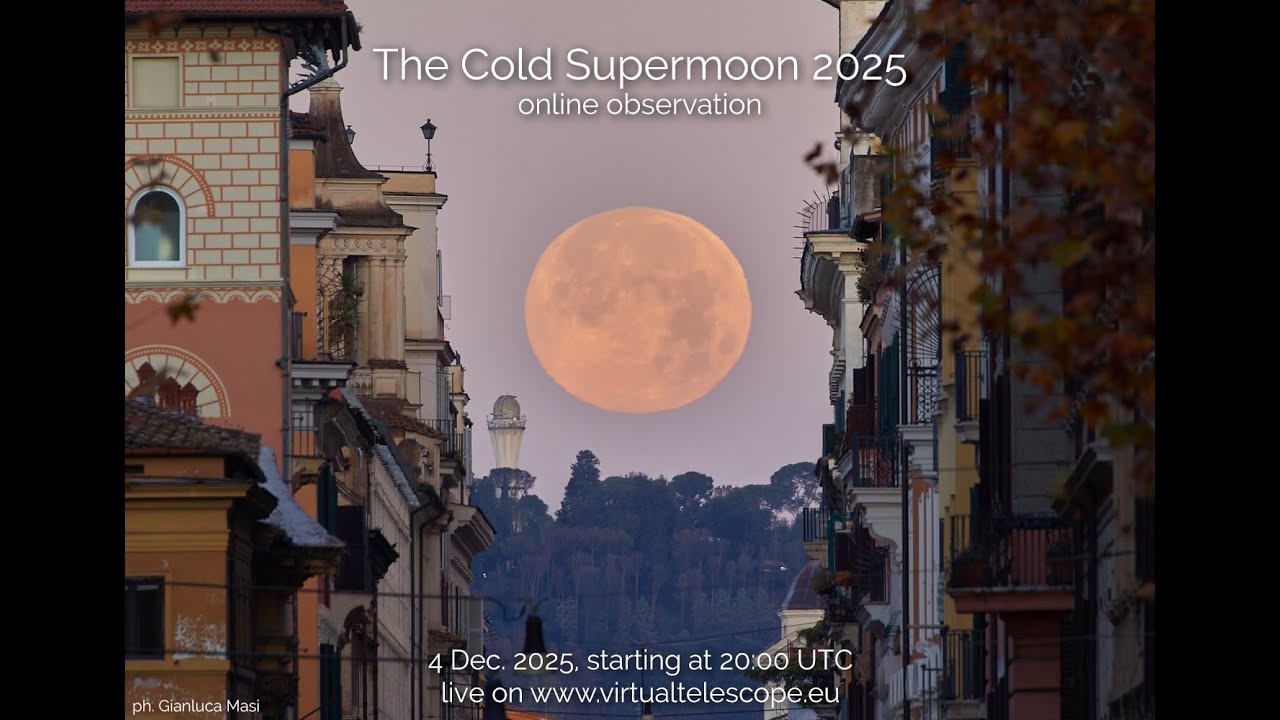 A "Cold Supermoon" rises this week: Watch it take flight online with these free livestreams (video)