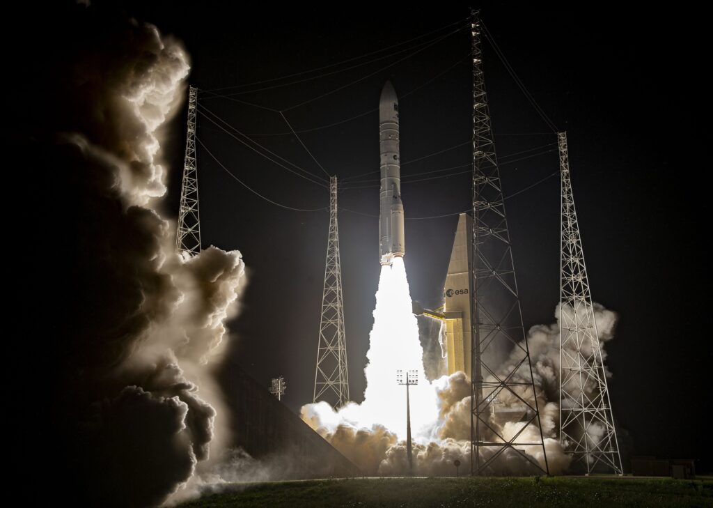 Ariane 6 launches Galileo navigation satellites