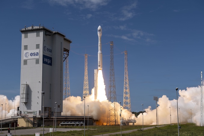 Arianespace launches South Korean Earth observation satellite on Vega-C flight