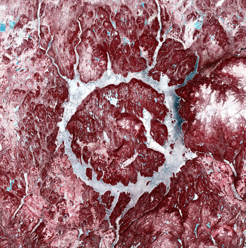 Earth from Space: Manicouagan crater