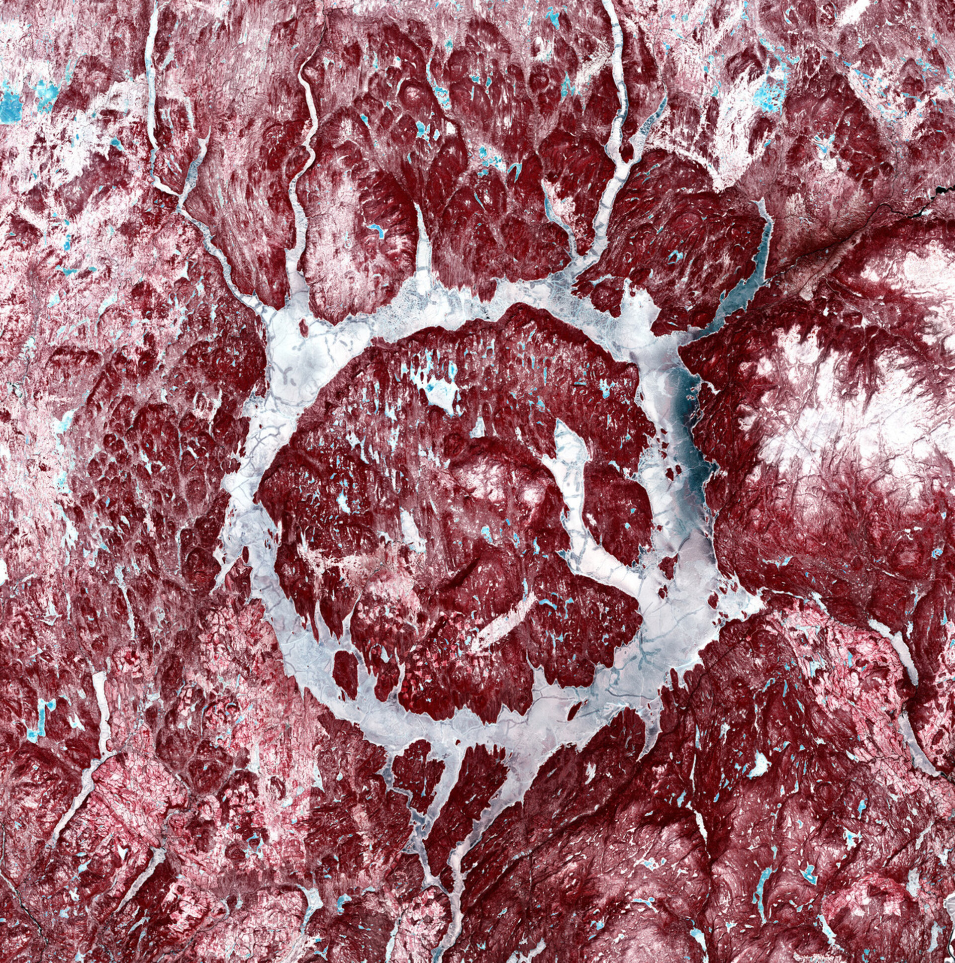 Earth from Space: Manicouagan crater