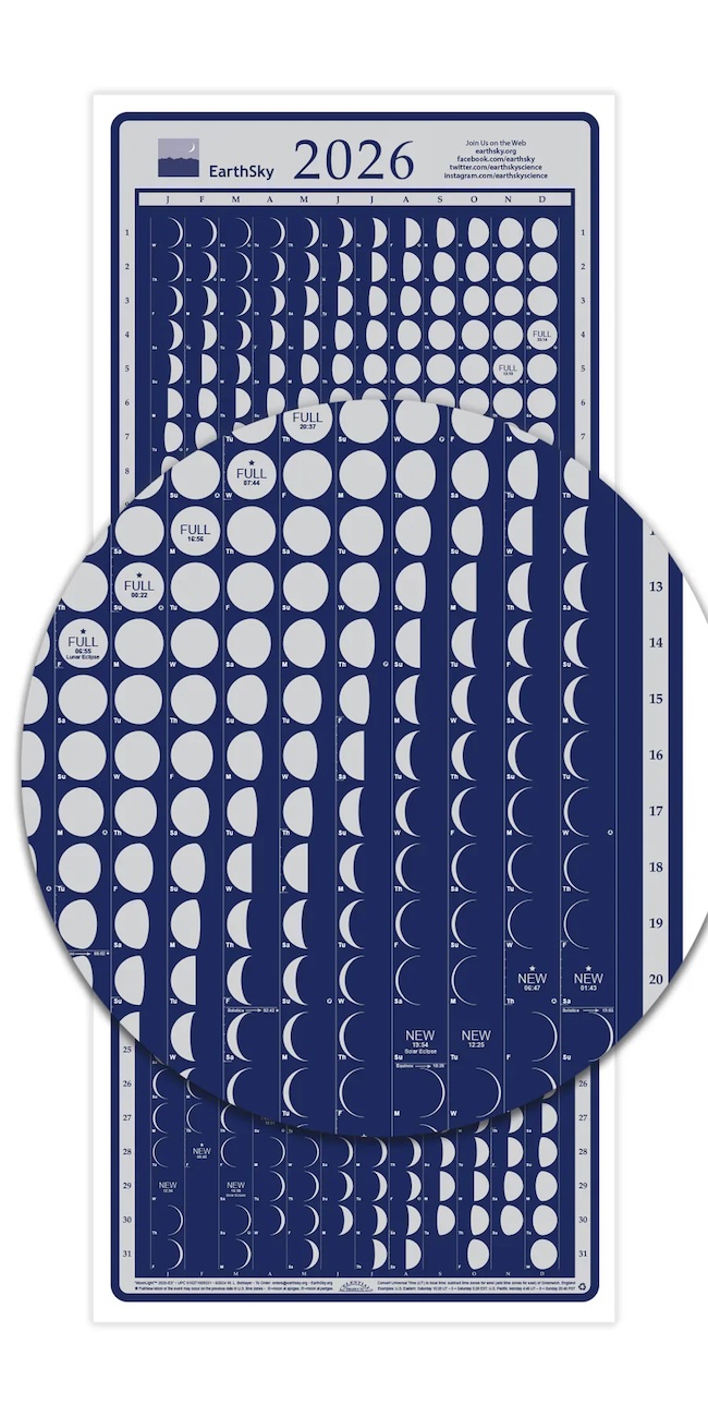 EarthSky’s lunar calendar: How to use this great gift!