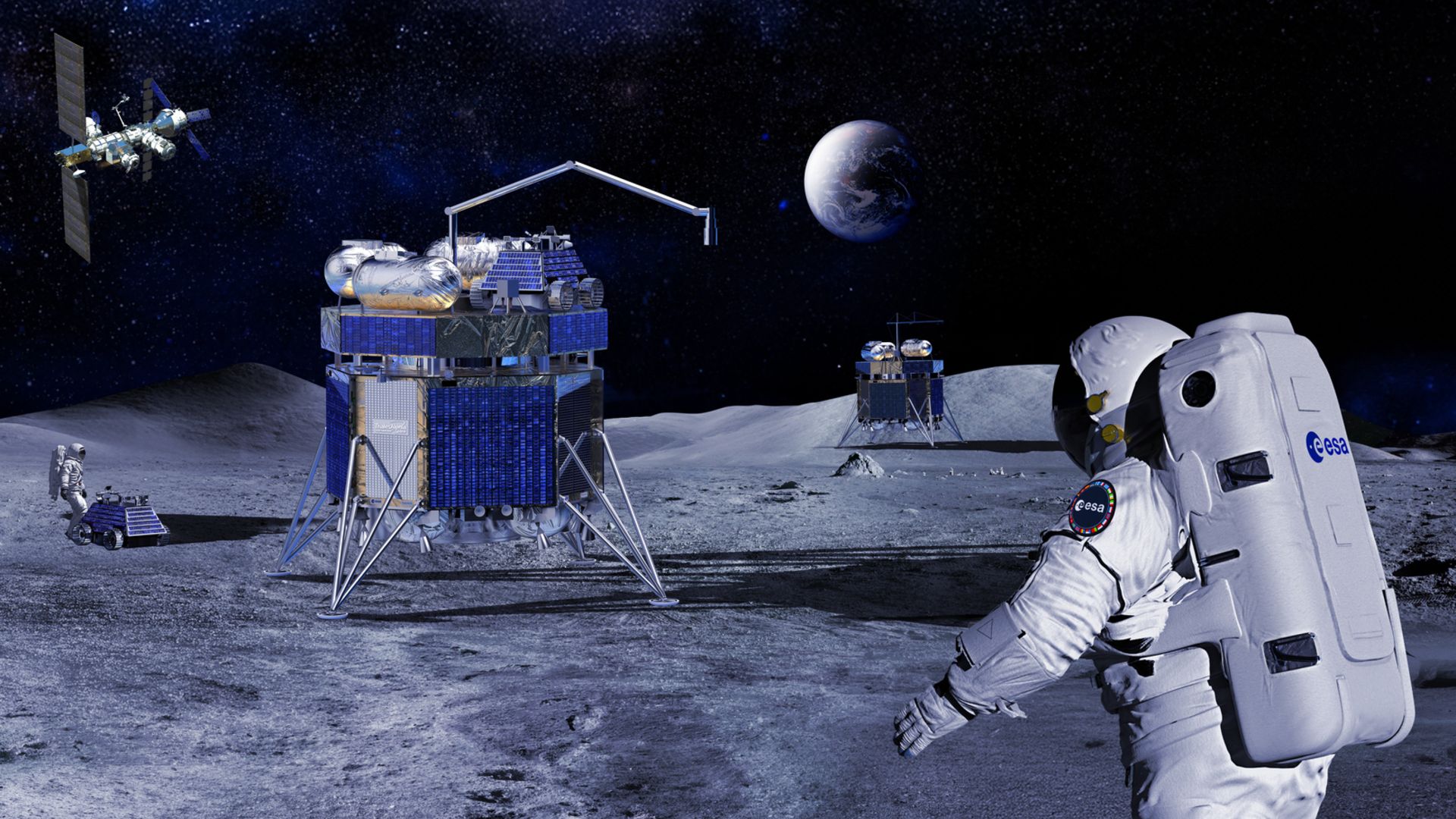 Europe picks companies to help build Argonaut moon lander