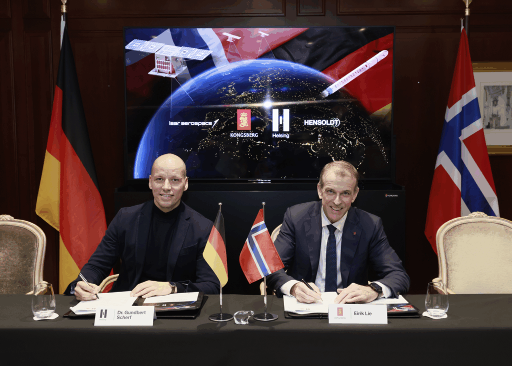 Helsing and Kongsberg plot multi-mission European defense space network