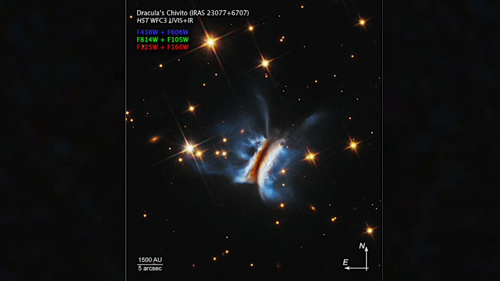 Hubble Reveals The Largest Chaotic Birthplace of Planets Yet Discovered