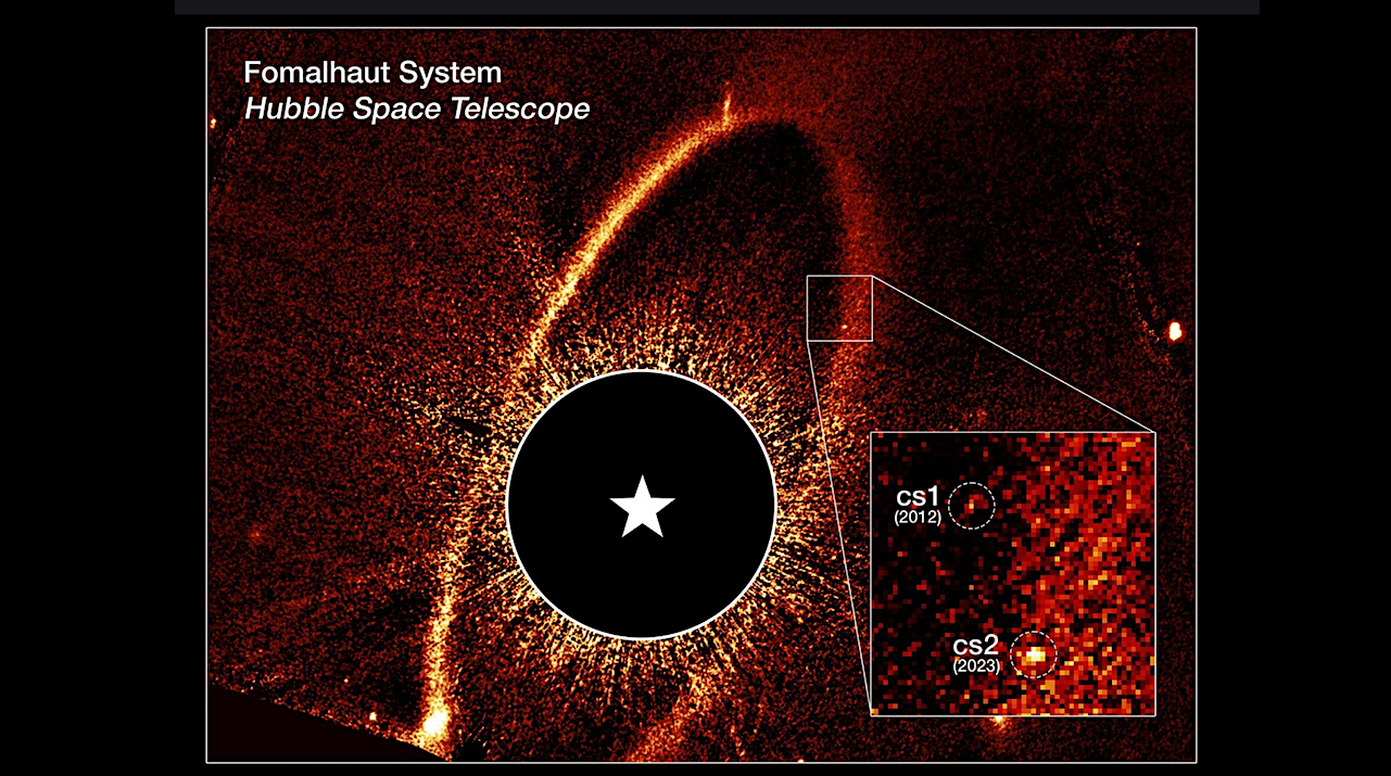 Hubble Sees Asteroids Colliding at Nearby Star for First Time
