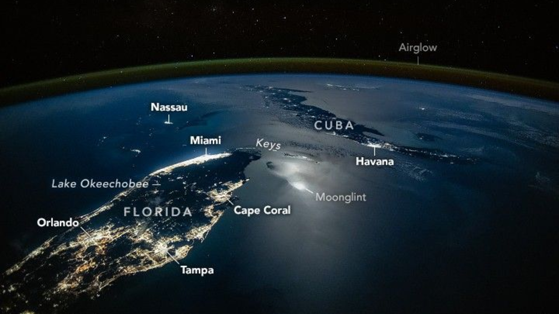 ISS astronaut snaps stunning nighttime photo of Florida and Cuba | Space photo of the day for Dec. 29, 2025