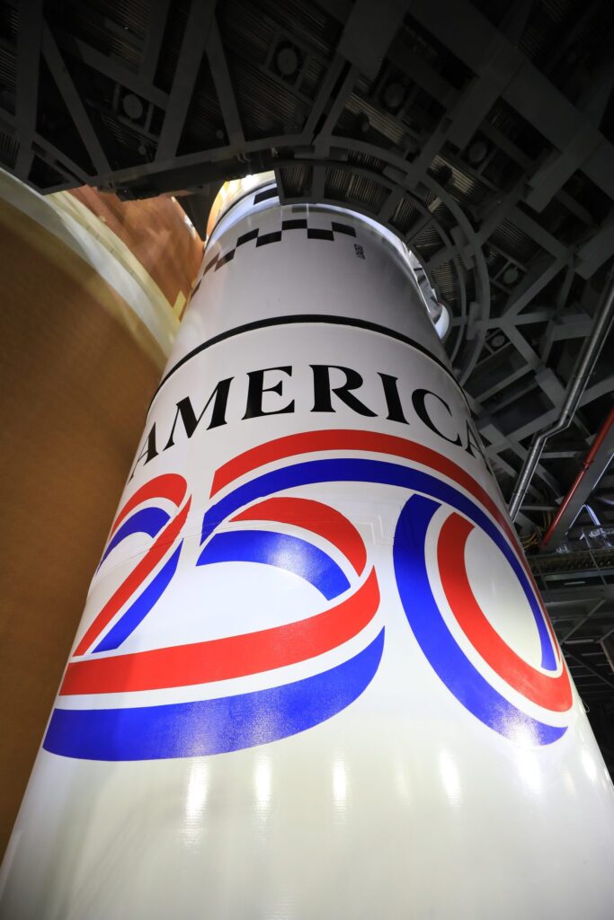 NASA’s Moon Rocket Celebrates 250 Years of American Innovation
