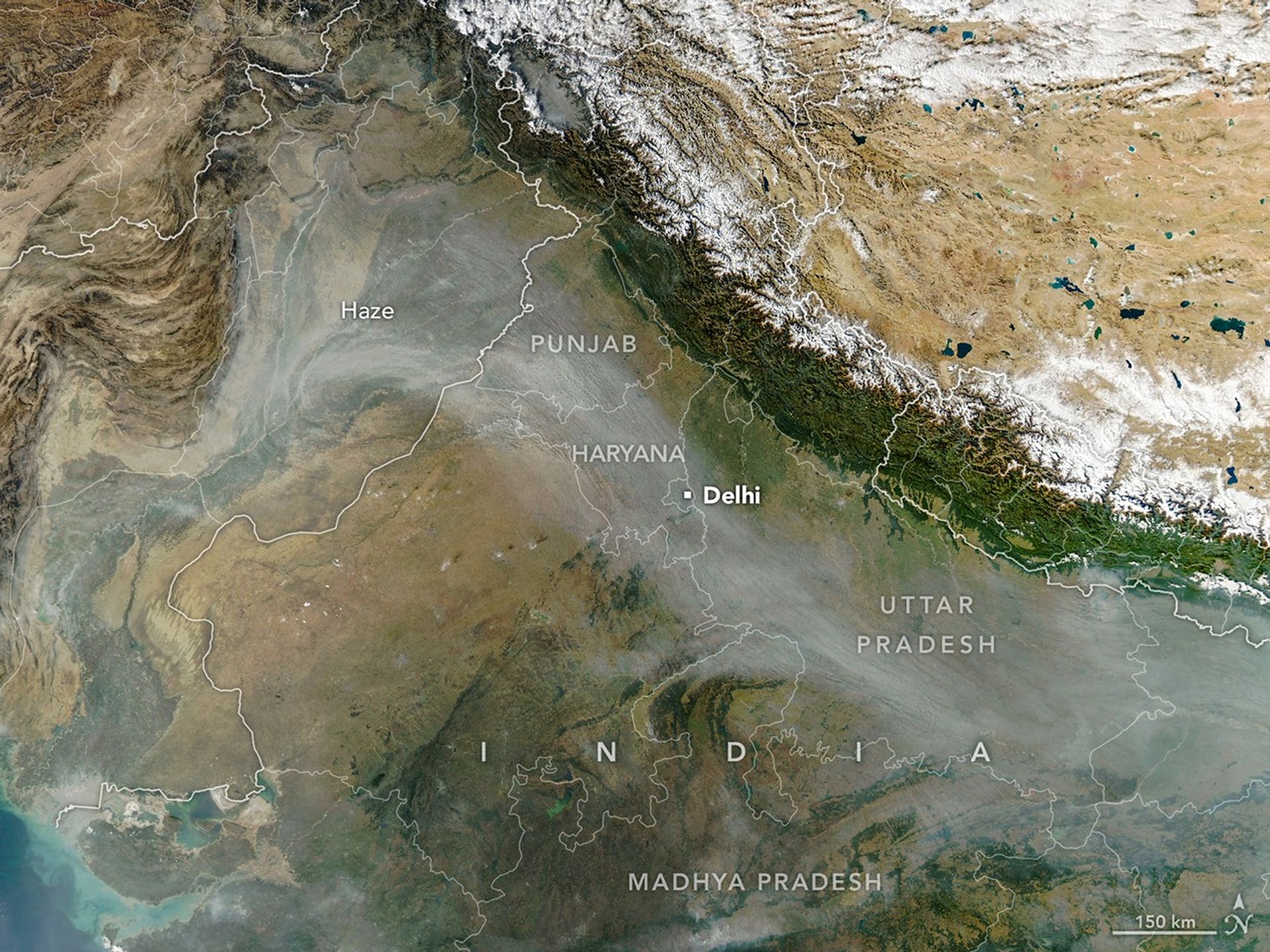 New Timing for Stubble Burning in India