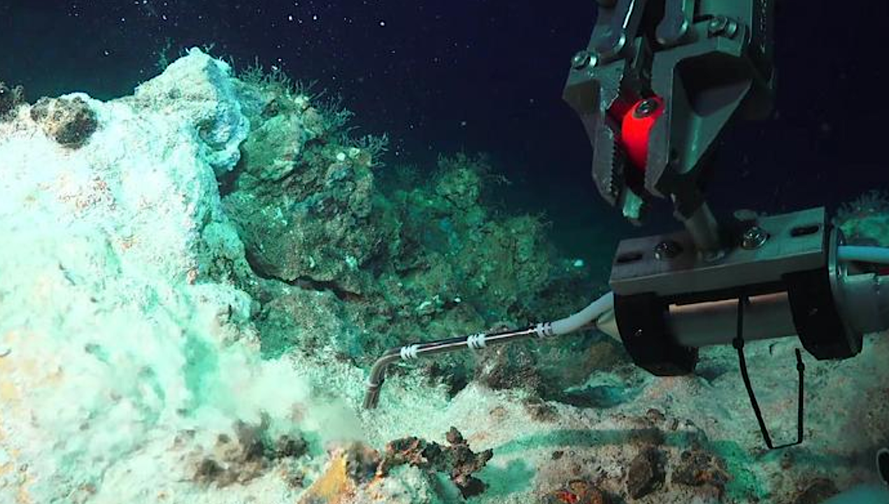 Newly Discovered Hydrothermal Fields Off The Island Of Milos