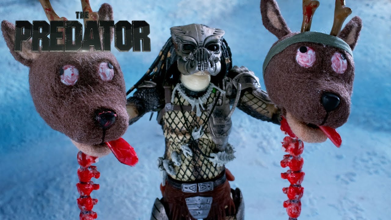 Remember the time Predator faced off against Santa's reindeer – and lost?