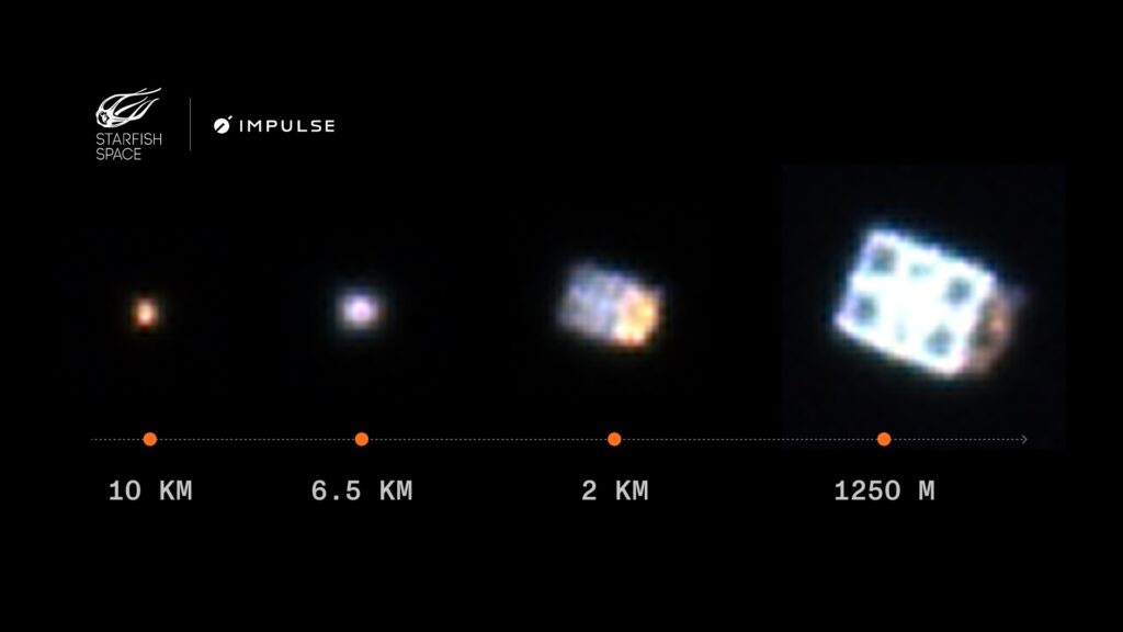 Starfish Space and Impulse Space demonstrate autonomous spacecraft proximity operations