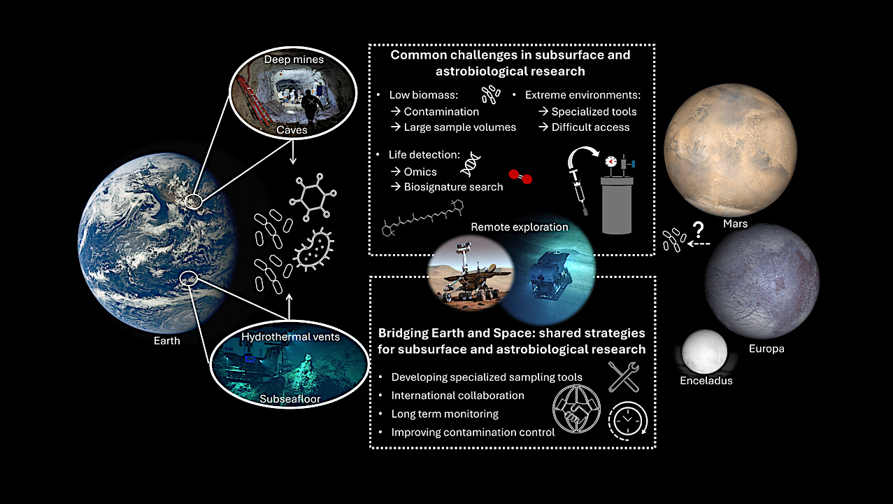 Subsurface Life On Earth As A Key To Unlock Extraterrestrial Mysteries