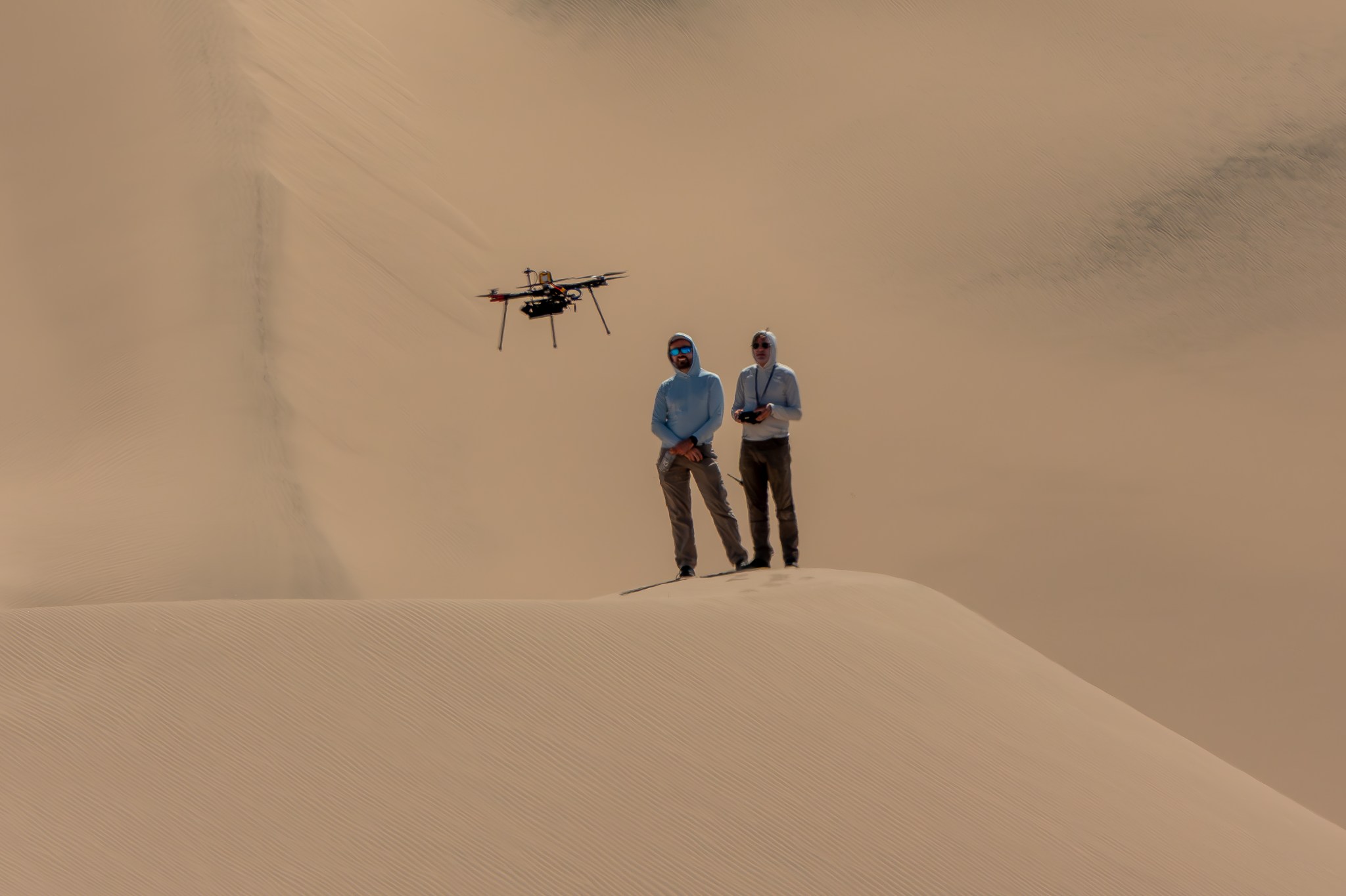 Testing Drones for Mars in the Mojave Desert