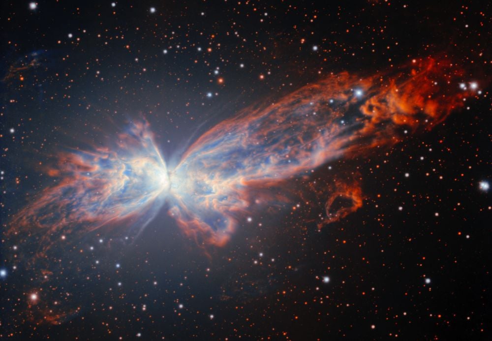 To Celebrate 25 Years In Service, The Gemini Observatory Imaged The Butterfly Nebula