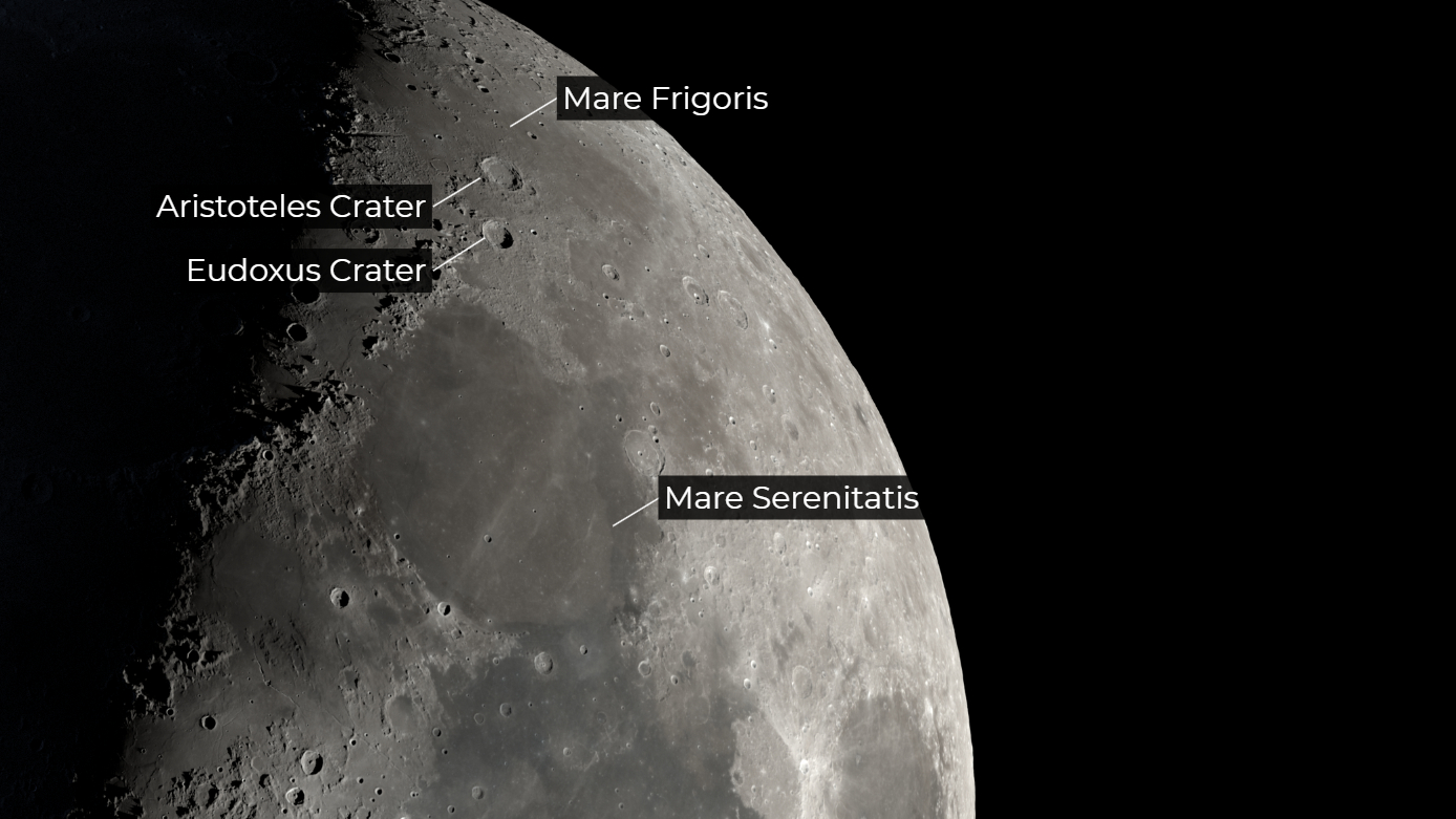 3 stunning lunar craters to explore during the half-lit first quarter moon tonight