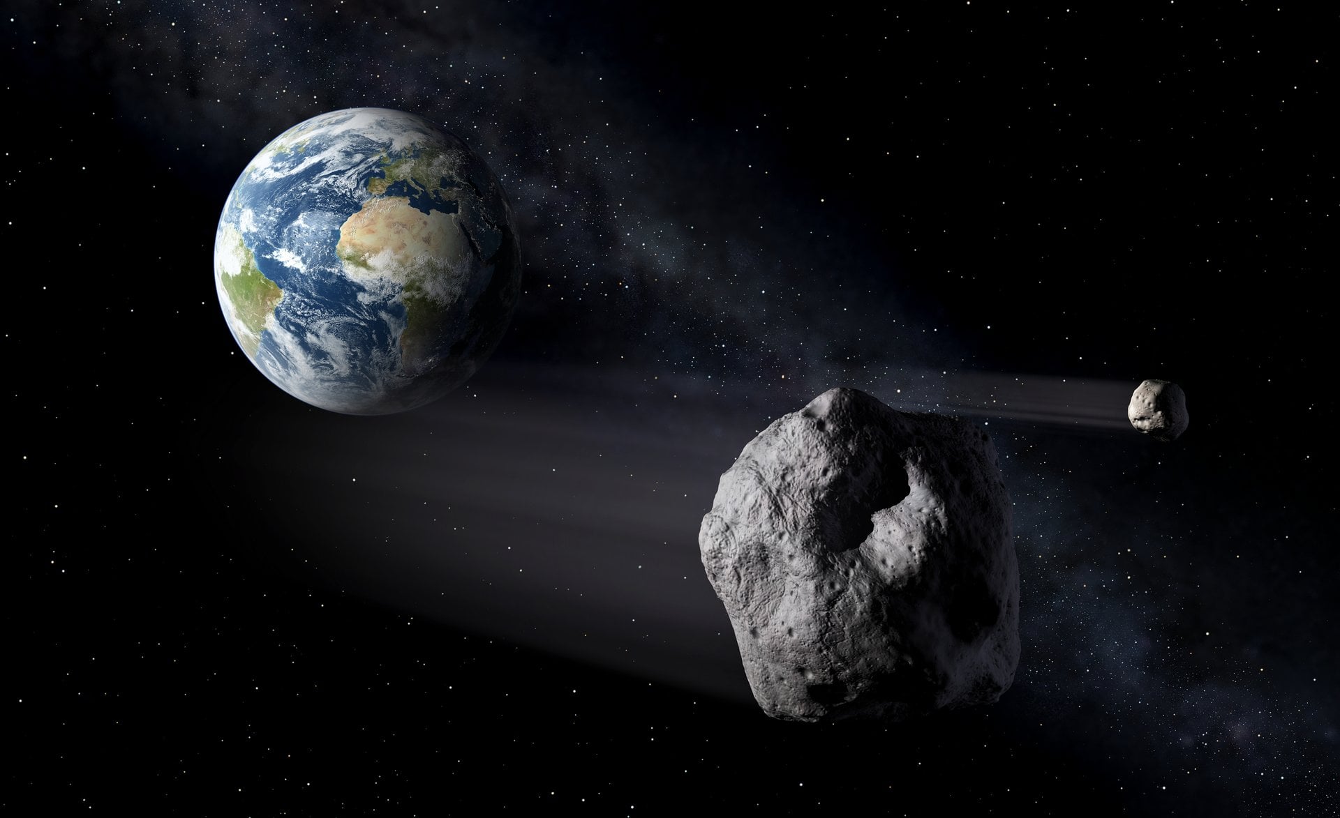 A Simulated Asteroid Impact Reveals the Strength of Iron-Rich Rocks