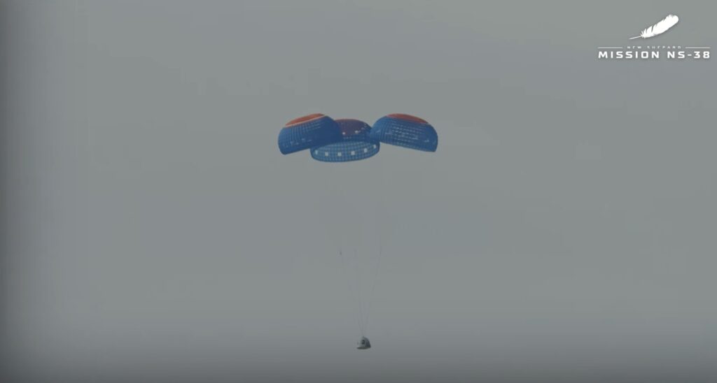 Blue Origin flies first New Shepard mission of 2026