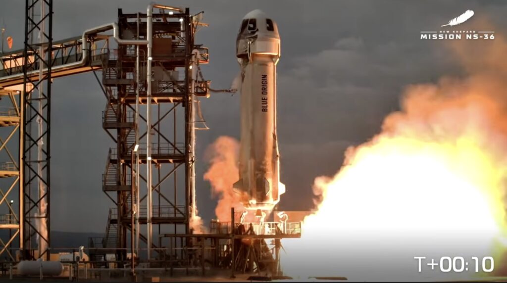 Blue Origin halts New Shepard flights