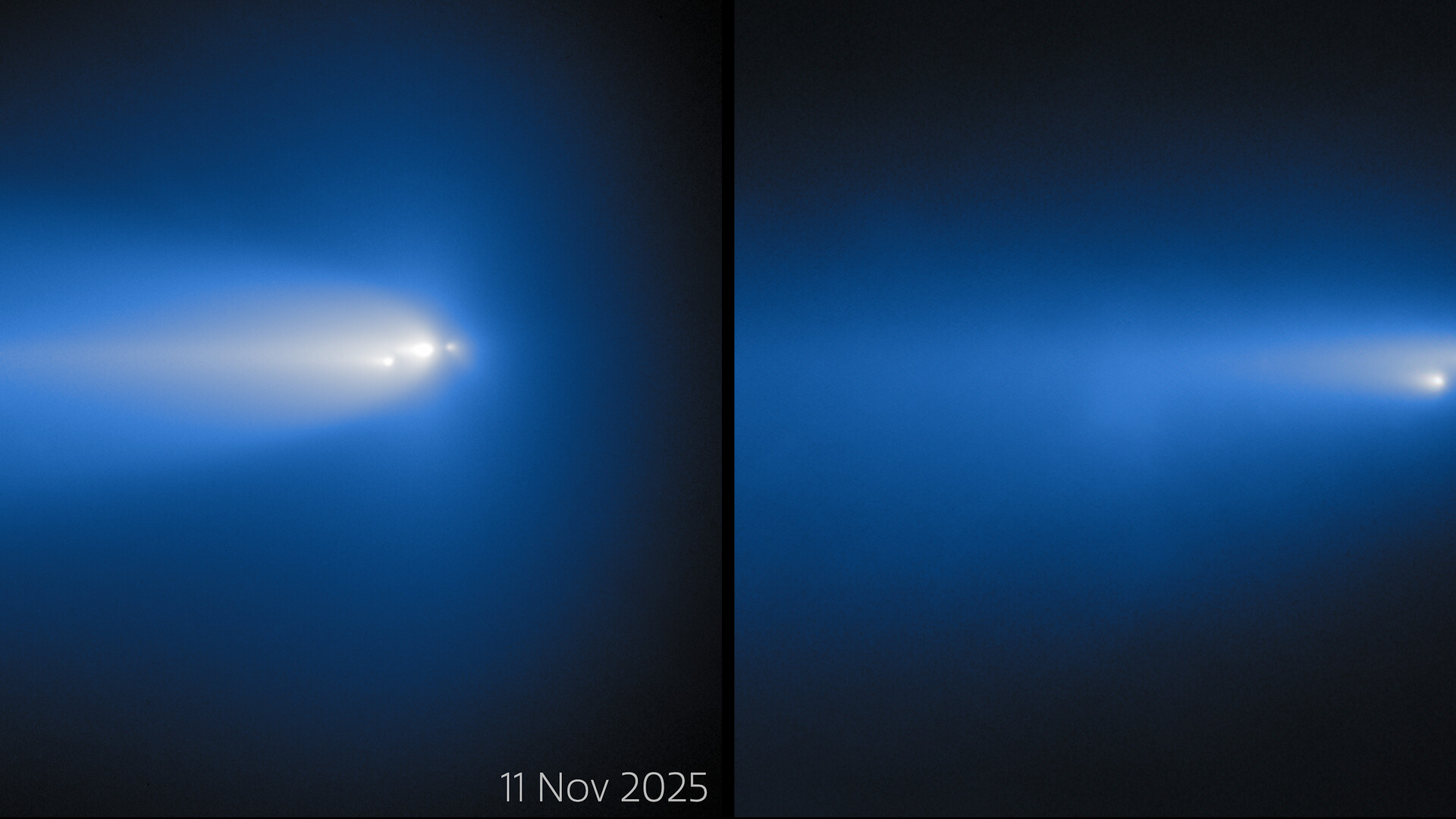 Comet C/2025 K1 (ATLAS) crumbles apart in stunning new telescope images