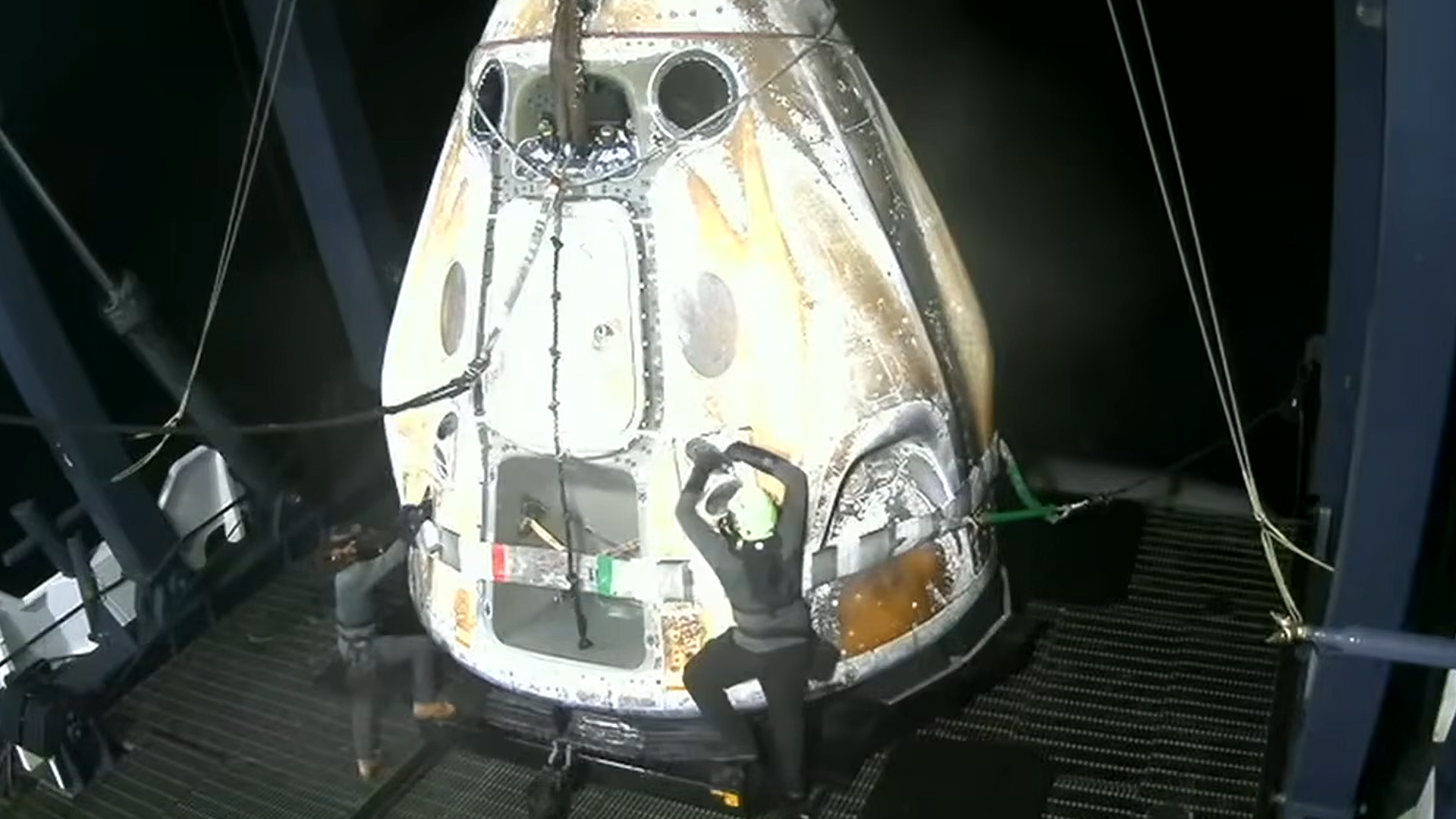 Crew-11 astronauts arrive in Houston after 1st-ever medical evacuation from ISS