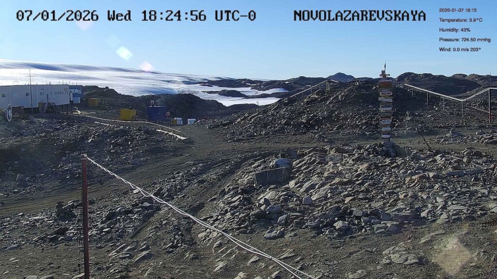 Dale Andersen’s Astrobiology Antarctic Status Report: 7 January 2026: Arrival At Novolazarevskaya Station, Antarctica