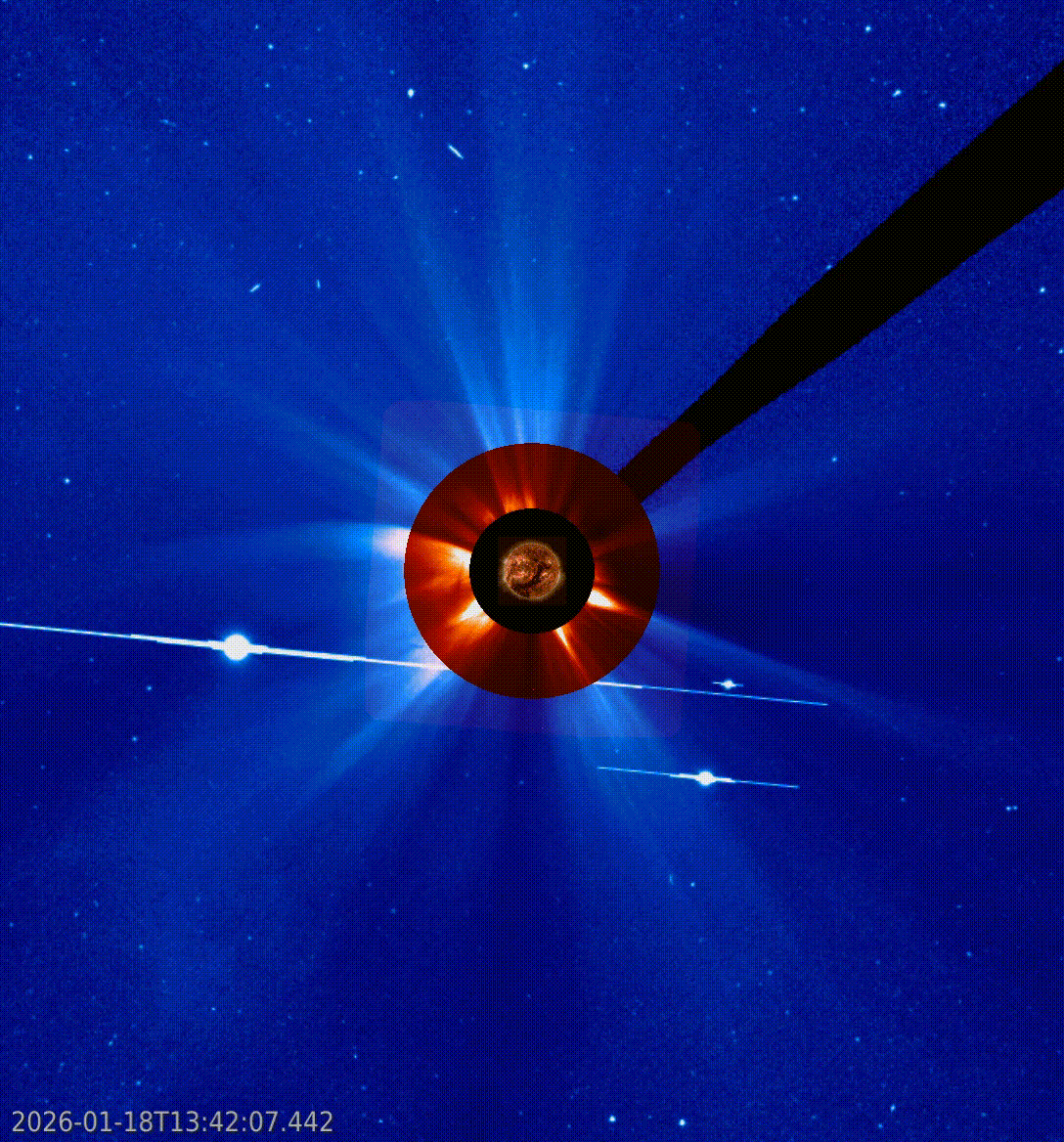 ESA monitoring January 2026 space weather event