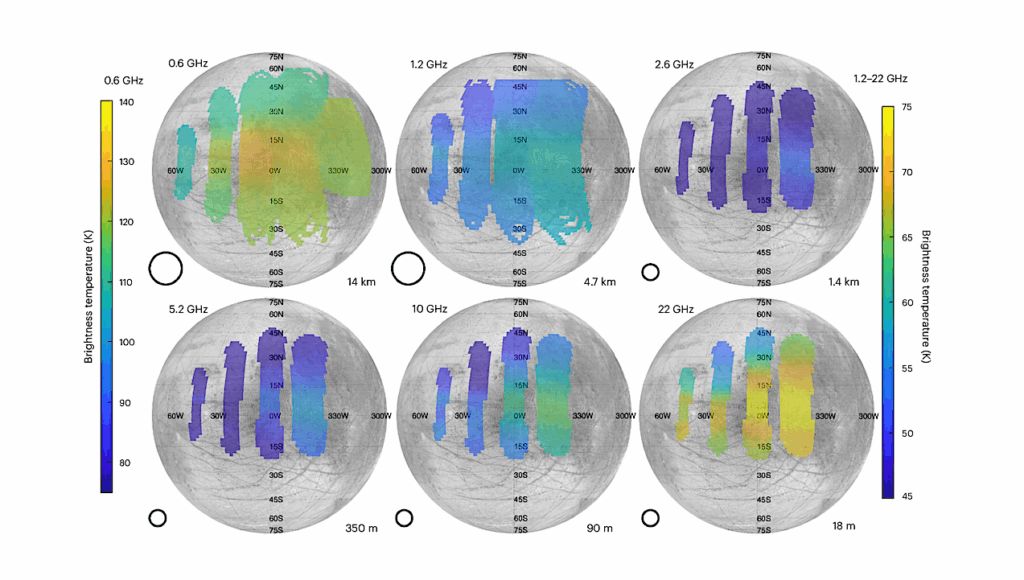 Europa’s Ice Thickness And Subsurface Structure Characterized By The Juno Microwave Radiometer