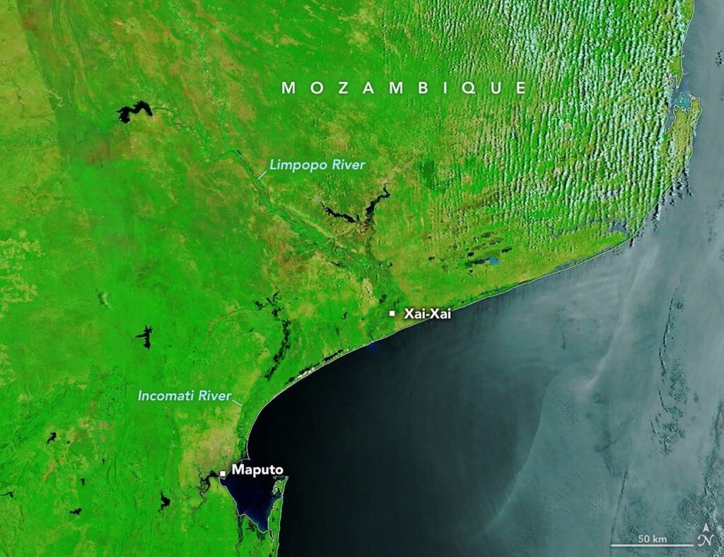 Floods Inundate Southern Mozambique