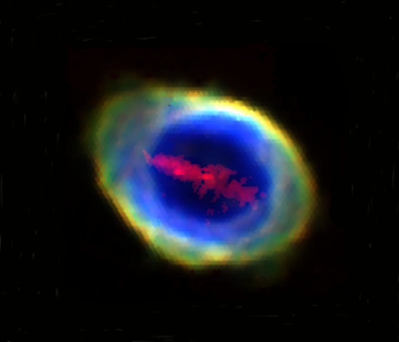 Iconic Ring nebula holds a mysterious iron bar, study finds
