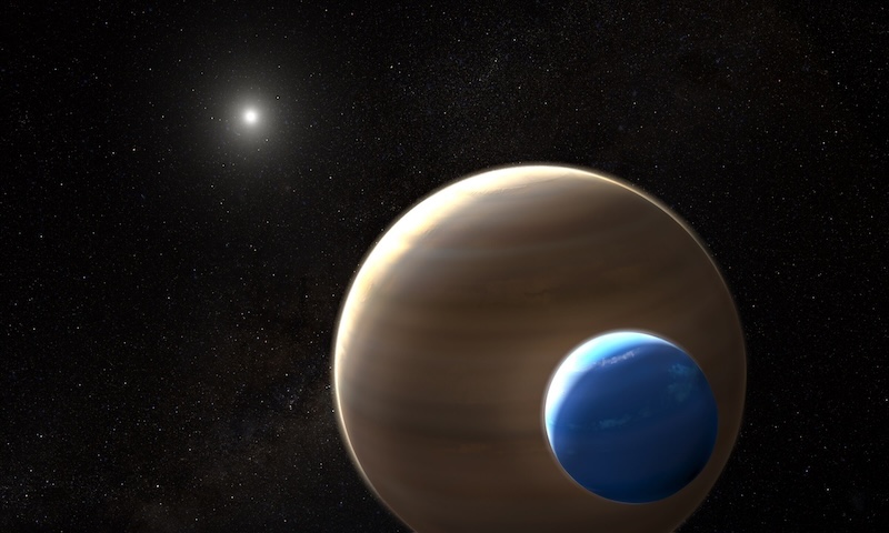 Is a surprisingly massive exomoon orbiting this big exoplanet?