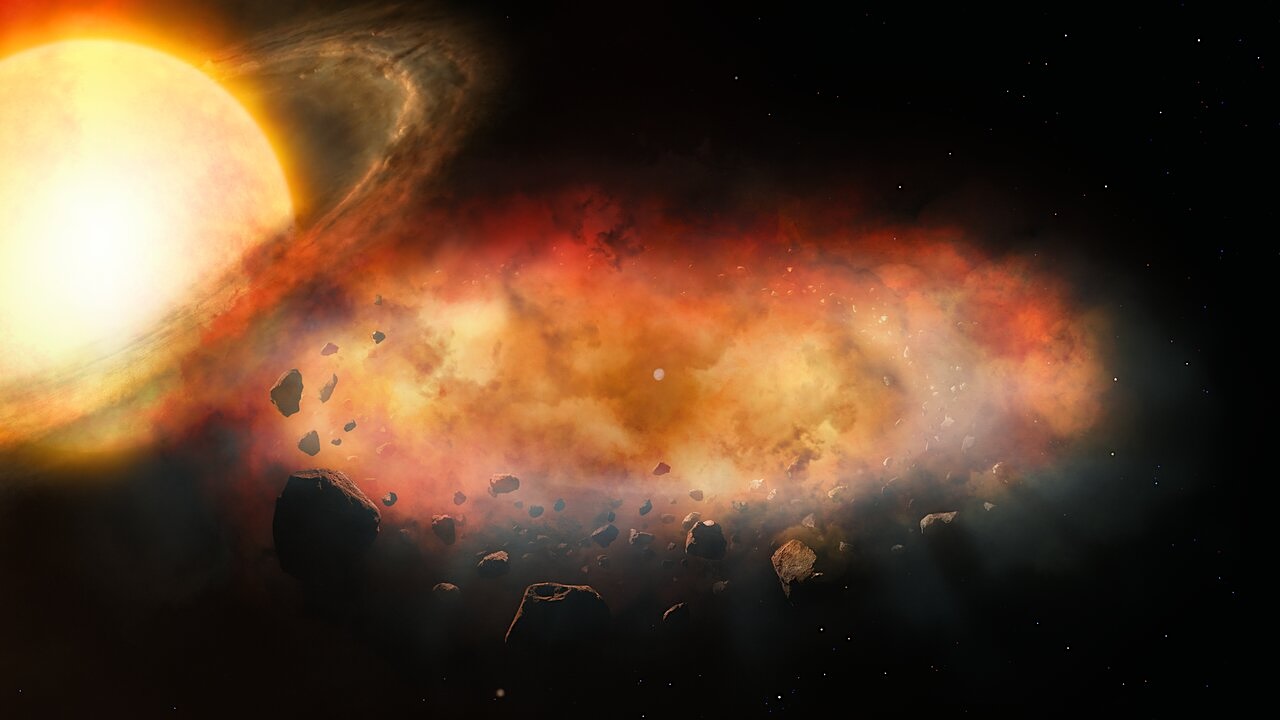 Massive Cloud With Metallic Winds Discovered Orbiting A Mystery Object